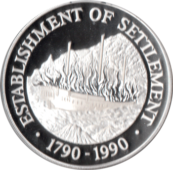 1990 Pitcairn Islands - 50 Dollars 